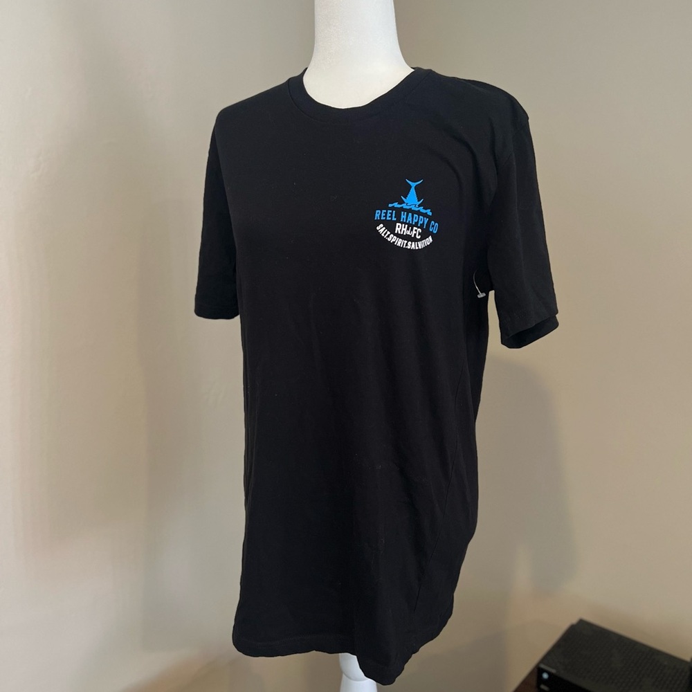 NWOT Reel Happy Brand Fishing Shirt